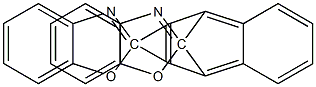 1,4-bis(benzoxazolyl-2-yl)naphthalene Struktur