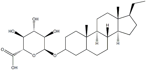 PREGNANE-3-ALPHAGLUCURONIDE Struktur