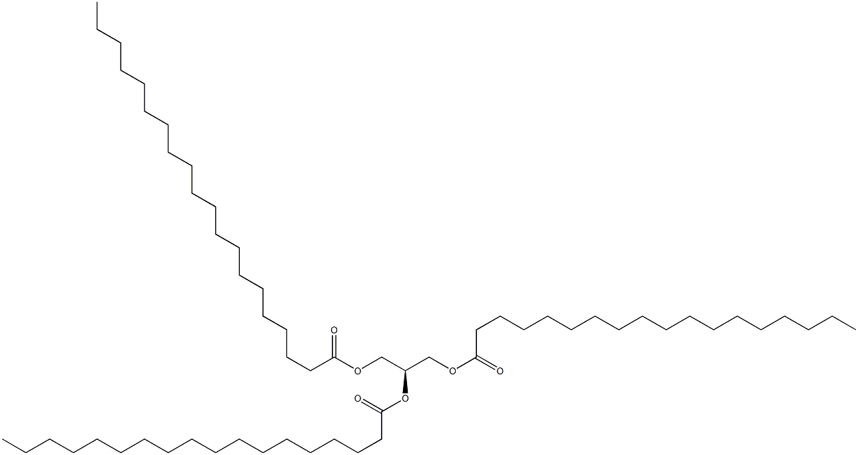 1,2-dioctadecanoyl-3-eicosanoyl-sn-glycerol Struktur