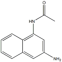 1-Acetamido-3-aminonaphthalene Struktur