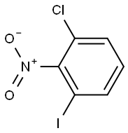 2-Chloro-6-iodonitrobenzene Struktur