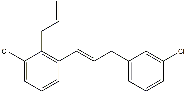 3-(3-Chlorophenyl)prop-1-ene, 3-(Prop-2-en-1-yl)chlorobenzene Struktur