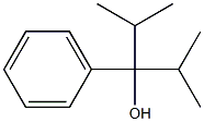 2,4-dimethyl-3-phenyl-3-pentanol Struktur