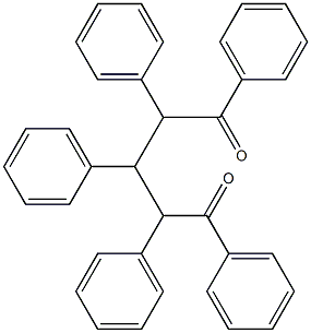 1,2,3,4,5-pentaphenyl-1,5-pentanedione Struktur