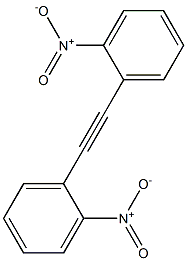 di-(o-nitrophenyl)acetylene Struktur