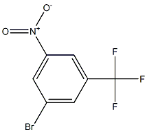 3-(Trifluoromethyl)-5-Bromonitrobenzene Struktur