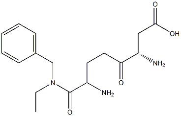 aspartyl-2-aminobutyric acid ethylbenzylamide Struktur