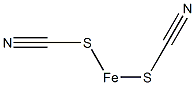 dithiocyanatoiron reagent Struktur