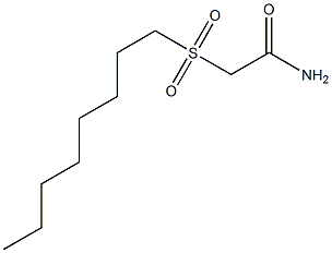 N-octanesulfonylacetamide Struktur