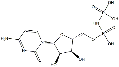 cytidine monophosphorylphosphatidate Struktur