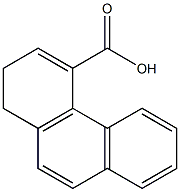 1,2-dihydrophenanthrene-4-carboxylic acid Struktur