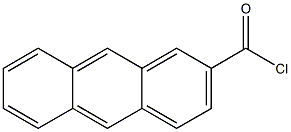 2-anthroyl chloride Struktur