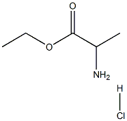 DL-ALPHA-ALANINEETHYLESTERHYDROCHLORIDE Struktur