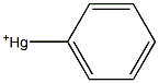 PHENYLMERCURICSALTS Struktur