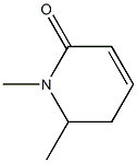 N-METHYL-6-METHYL-5,6-DIHYDRO-2-PYRIDONE Struktur