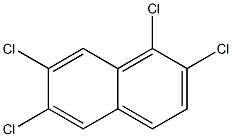 1,2,6,7-TETRACHLORONAPHTHALENE Struktur