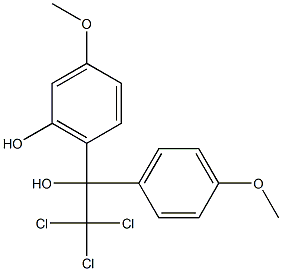 DIHYDROXYMETHOXYCHLOR Struktur