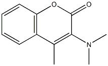 METHYLDIMETHYLAMINOCOUMARIN Struktur