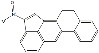 2-NITROBENZ(J)ACEANTHRYLENE Struktur