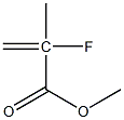 METHYLALPHA-FLUOROMETHACRYLATE Struktur