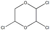 2,3,5-TRICHLORO-PARA-DIOXANE Struktur