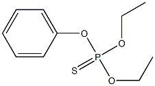 O,O-DIETHYL-O-PHENYLPHOSPHOROTHIONATE Struktur