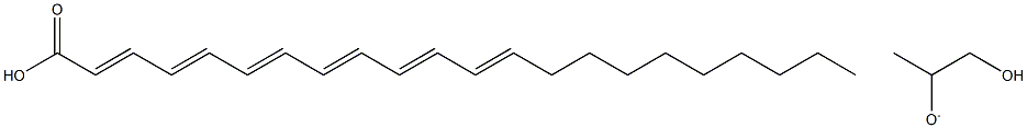 DOCOSAHEXAENOICACIDMONOGLYCERIDE Struktur