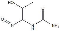 1-NITROSO-2-HYDROXYPROPYLUREA Struktur