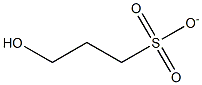 3-HYDROXYPROPANESULPHONATE Struktur