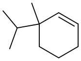 ORTHO-1-MENTHENE Struktur