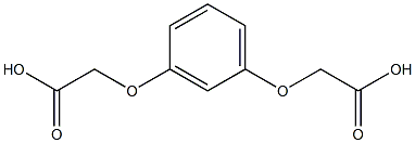 2,2'-(1,3-PHENYLENEBIS(OXY))BISACETICACID Struktur