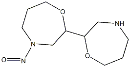 7-OXA-3-AZABICYCLOHEPTANE,3-NITROSO- Struktur