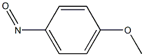 PARA-METHOXYNITROSOBENZENE Struktur