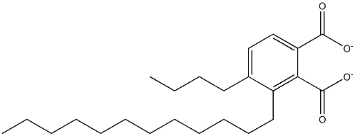 N-BUTYLLAURYLPHTHALATE Struktur