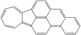 7,8-BENZAZULENO(1,2,3-CD)PHENALENE Struktur