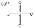 COPPER(II)SULPHATE,ANHYDROUS Struktur