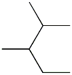 2,3-DIMETHYPENTANE Struktur