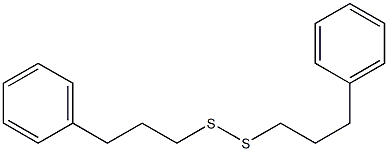 BIS(PHENYLPROPYL)DISULPHIDE Struktur