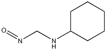 NITROSOMETHYLCYCLOHEXYLAMINE Struktur