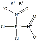 CIS-POTASSIUMDICHLORODINITROPLATINATE(II) Struktur