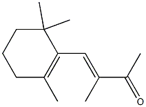 3-METHYL-4-(2,6,6-TRIMETHYL-CYCLOHEX-1-ENYL)BUT-3-EN-2-ONE Struktur