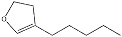 4-PENTYL-2,3-DIHYDROFURAN Struktur