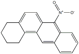 7-NITRO-1,2,3,4-TETRAHYDROBENZ(A)ANTHRACENE Struktur