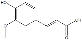 DIHYDROFERULICACID Struktur