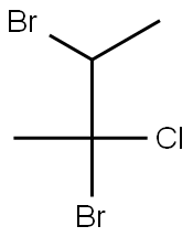 3-METHYL-2,3-DIBROMO-3-CHLOROPROPANE Struktur