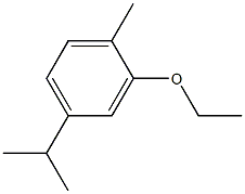 2-ETHOXY-P-CYMENE Struktur