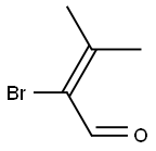 2-BROMO-3-METHYL-2-BUTENAL Struktur