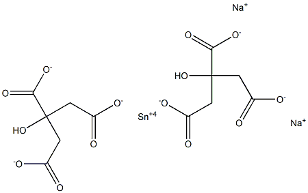 SODIUMTINCITRATE Struktur