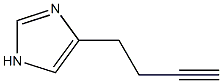 4-But-3-ynyl-1H-imidazole Struktur