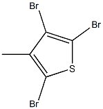 2,4,5-Tribromo-3-methylthiophene Struktur